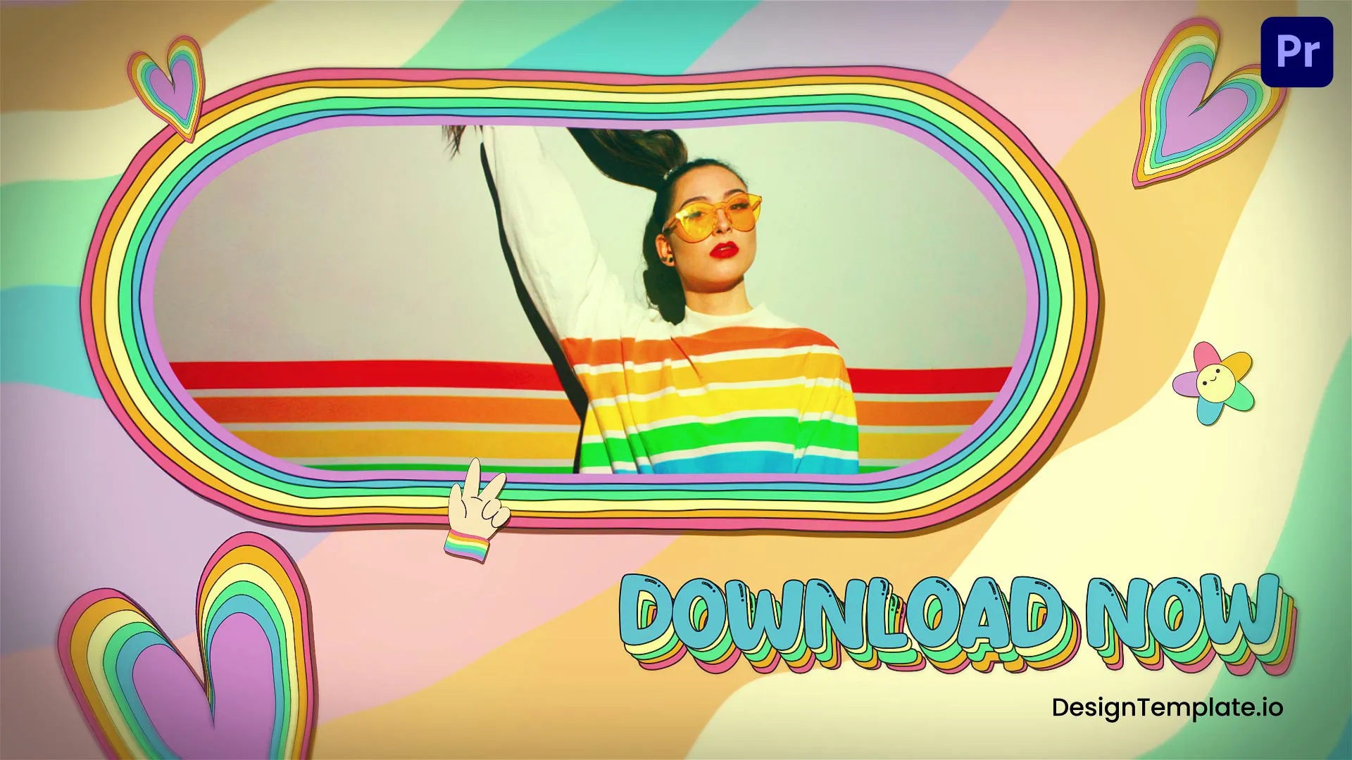 Rainbow Themed LGBTQ Video Template